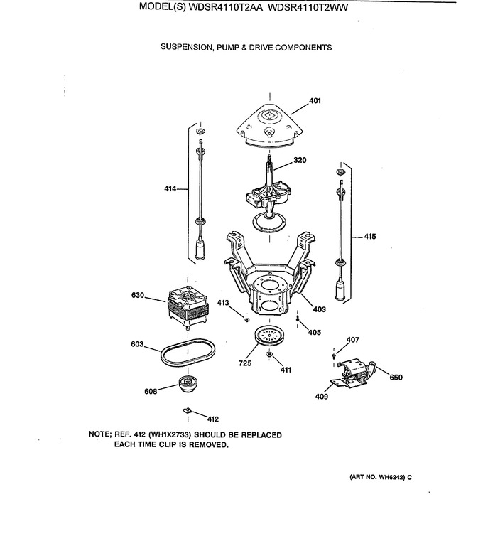 Diagram for WDSR4110T2WW