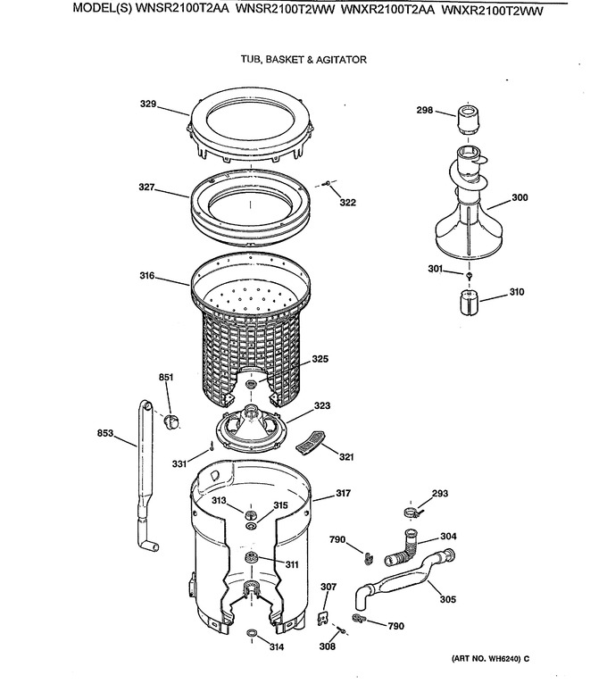 Diagram for WNXR2100T2WW