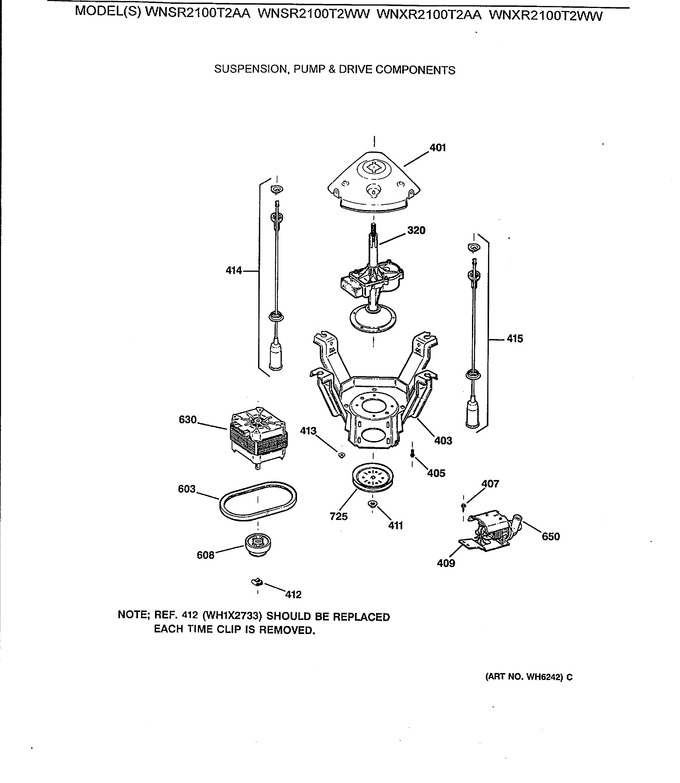 Diagram for WNXR2100T2WW