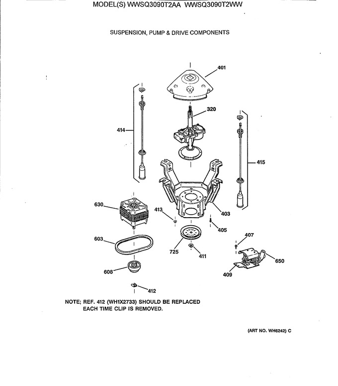 Diagram for WWSQ3090T2WW