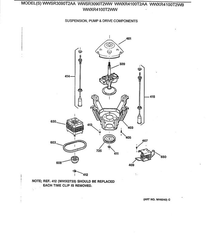 Diagram for WWSR3090T2WW