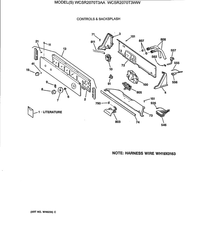 Diagram for WCSR2070T3WW