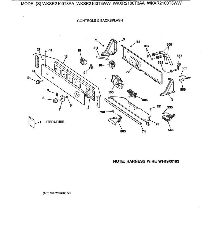 Diagram for WKXR2100T3WW