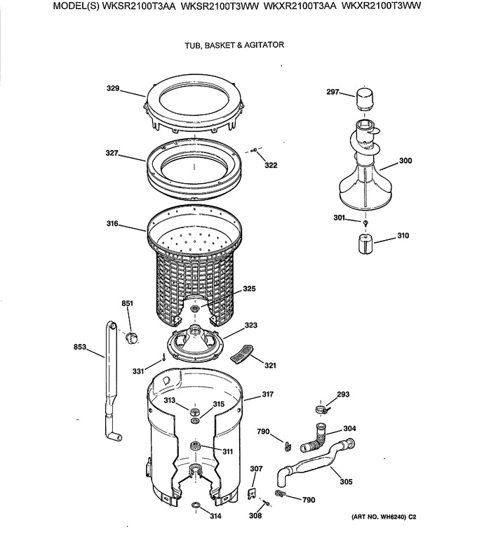 Diagram for WKSR2100T3WW