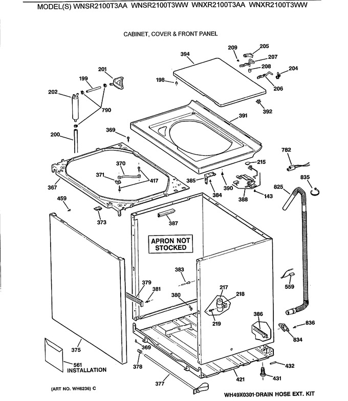Diagram for WNXR2100T3WW