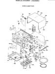 Diagram for 1 - Oven & Cabinet Parts