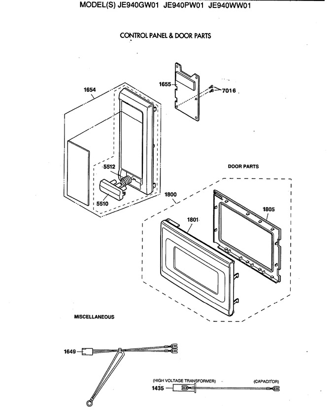 Diagram for JE940GW01