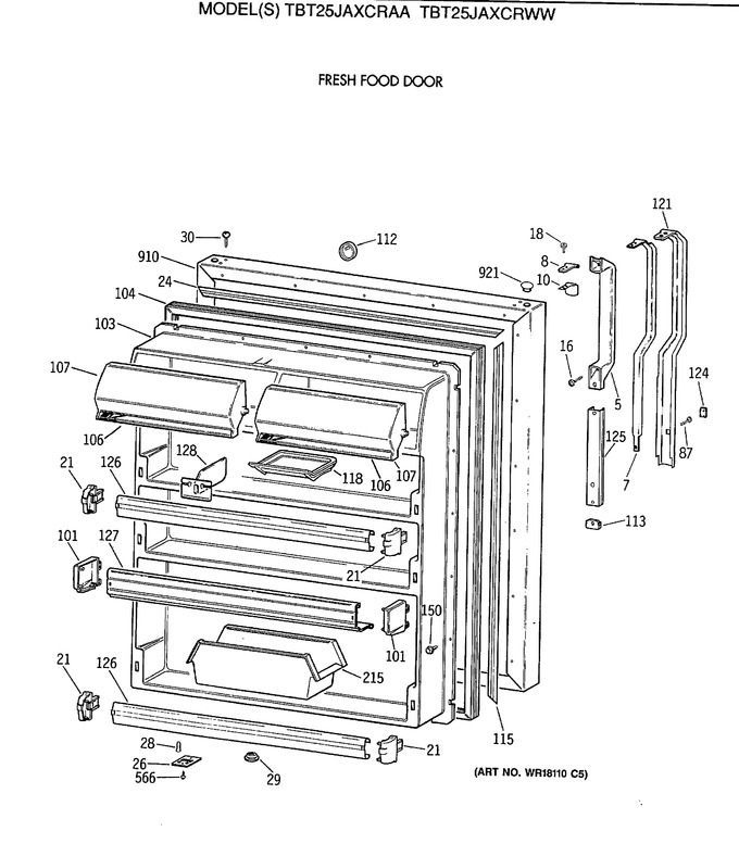 Diagram for TBT25JAXCRAA