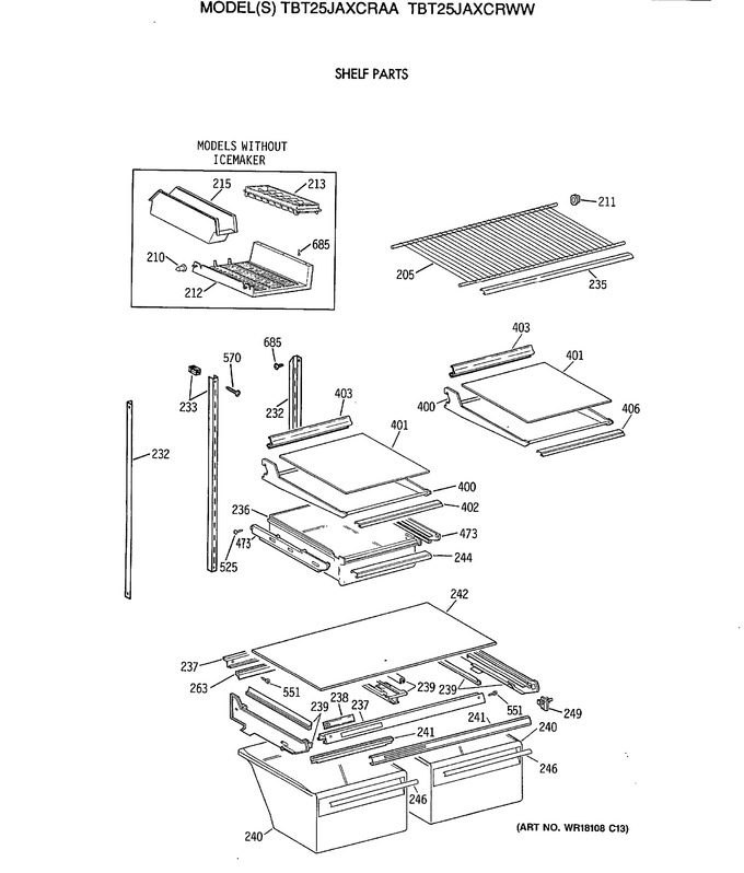 Diagram for TBT25JAXCRAA