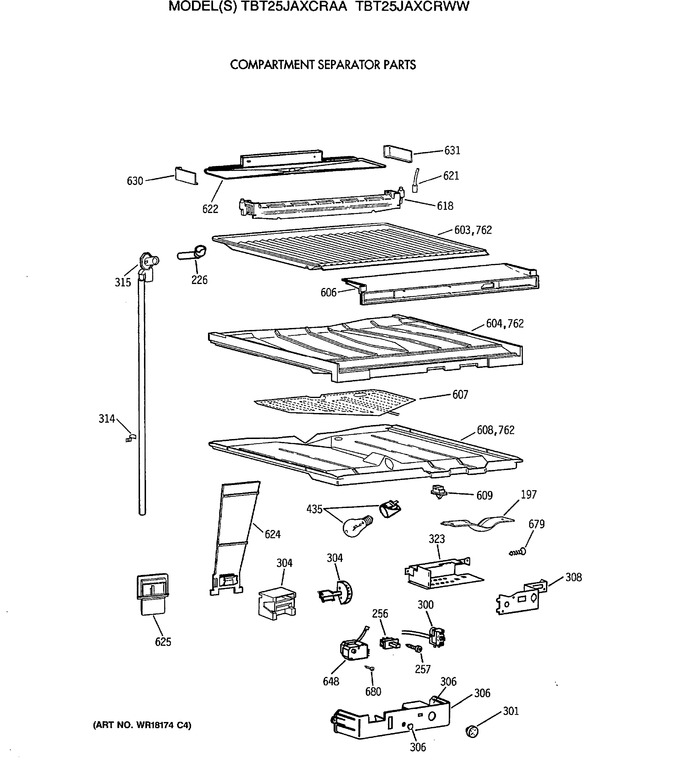 Diagram for TBT25JAXCRAA