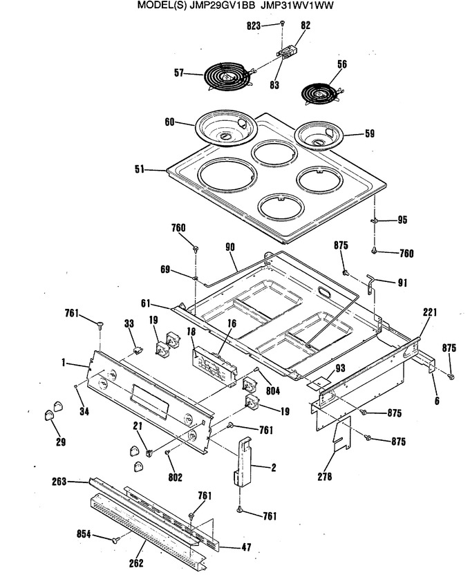 Diagram for JMP31WV1WW