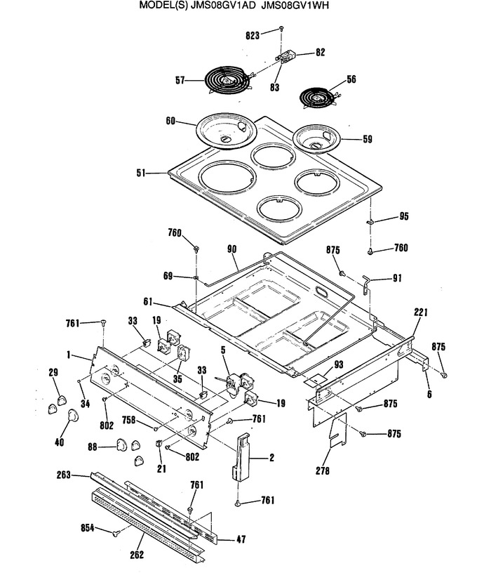 Diagram for JMS08GV1WH