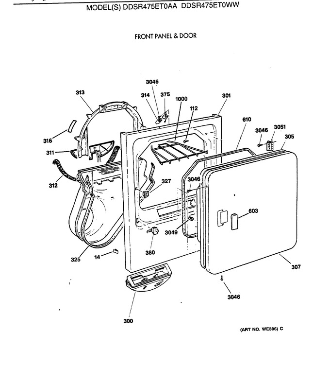 Diagram for DDSR475ET0AA