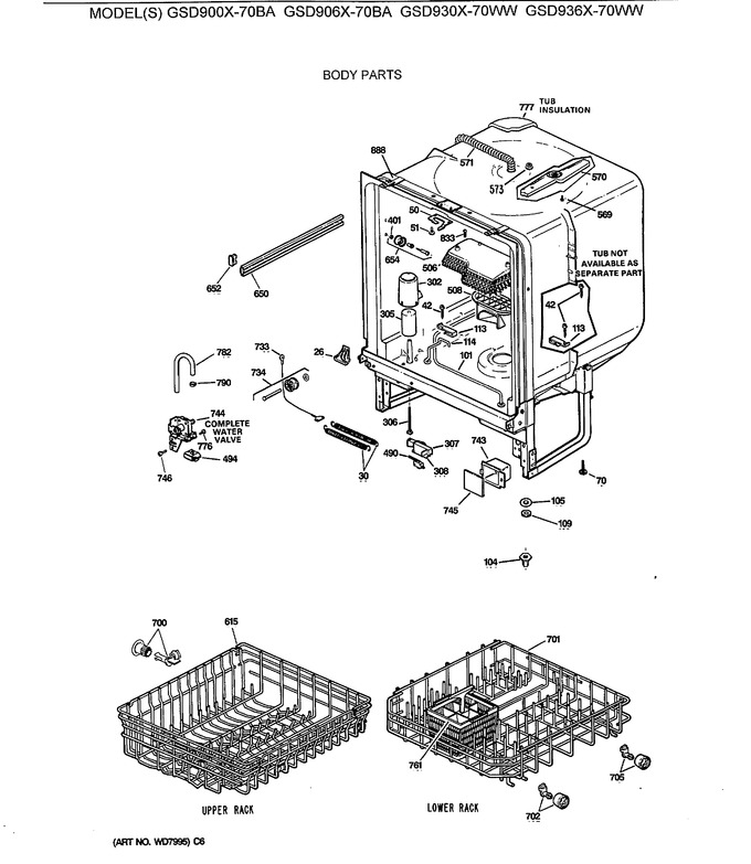 Diagram for GSD900X-70BA