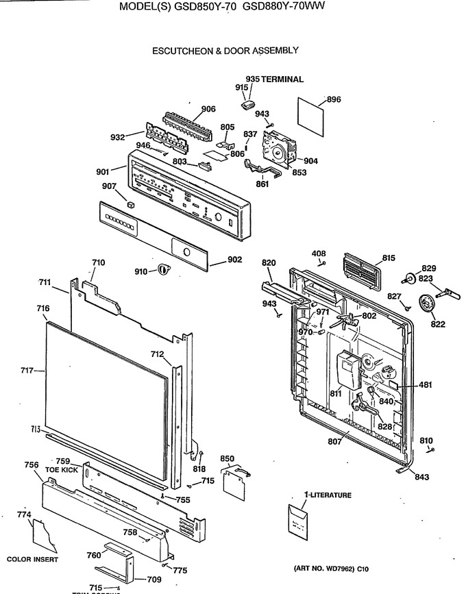 Diagram for GSD880Y-70WW