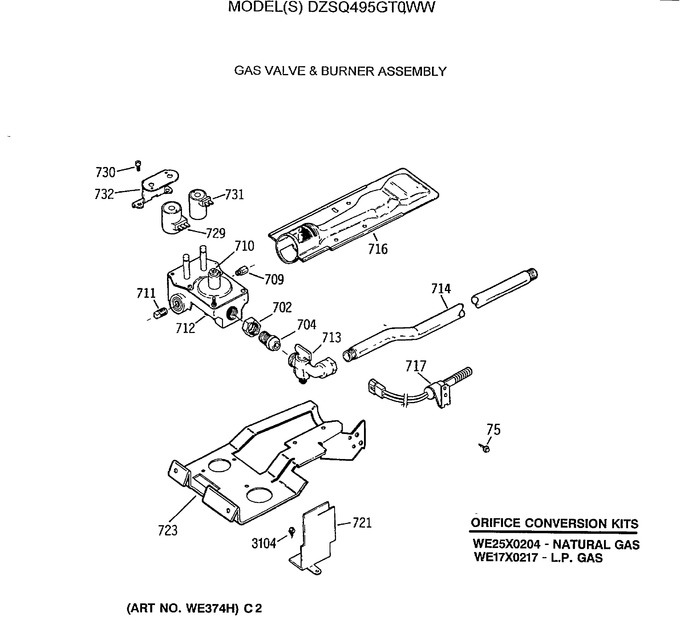 Diagram for DZSQ495GT0WW