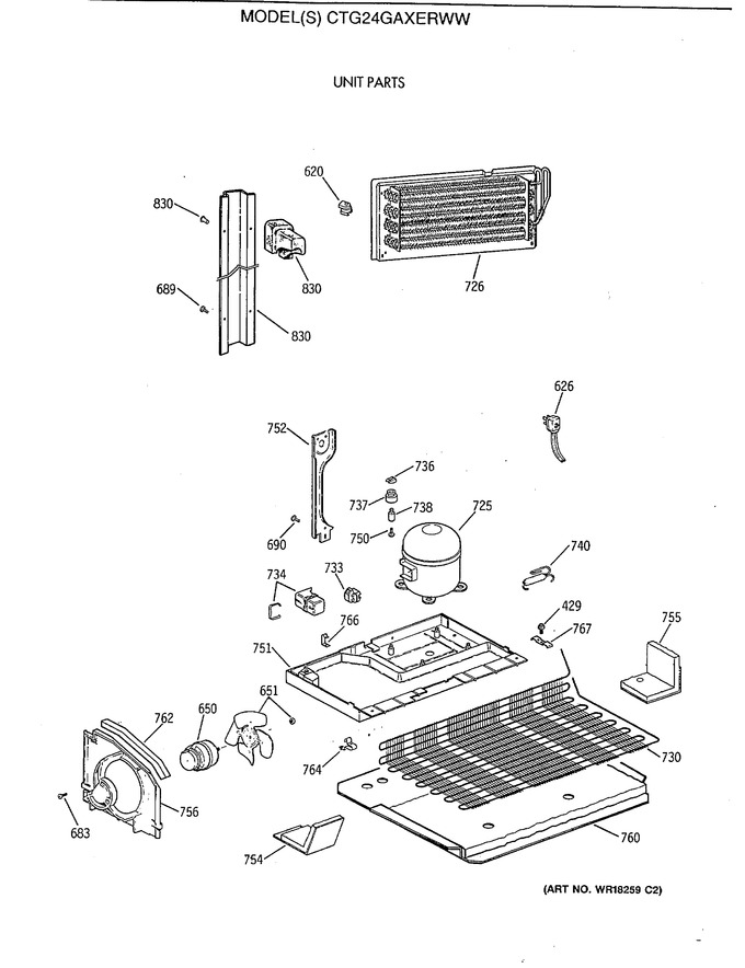 Diagram for CTG24GAXERWW