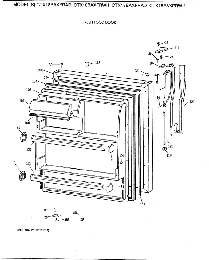 Diagram for CTX18EAXFRWH