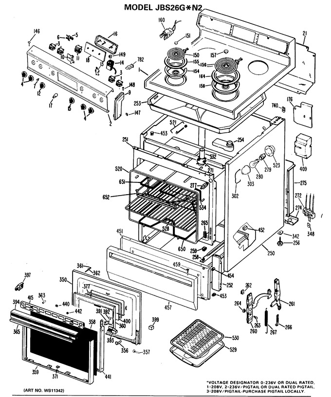 Diagram for JBS26G*N2