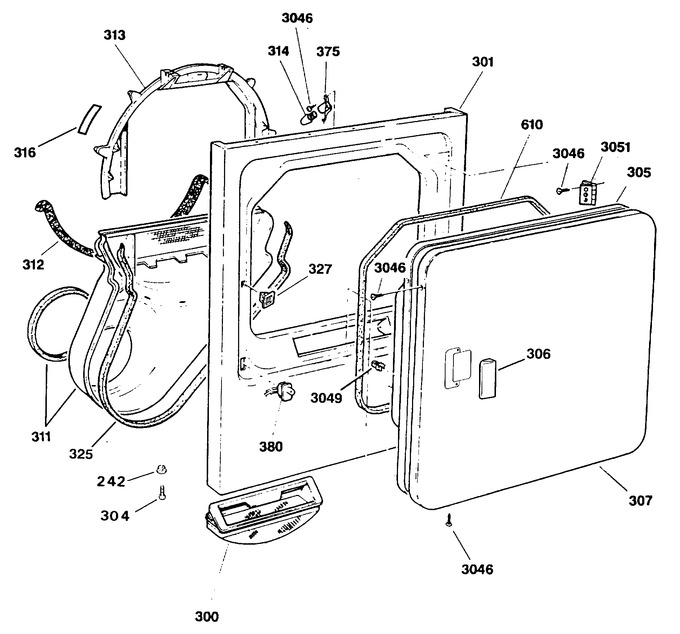 Diagram for DRB4900SAMWW