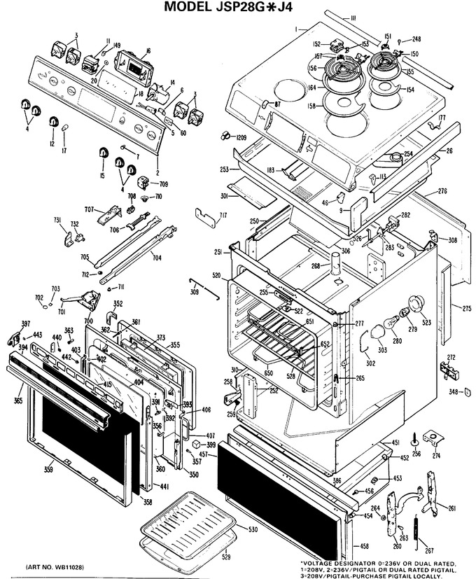 Diagram for JSP28G*J4