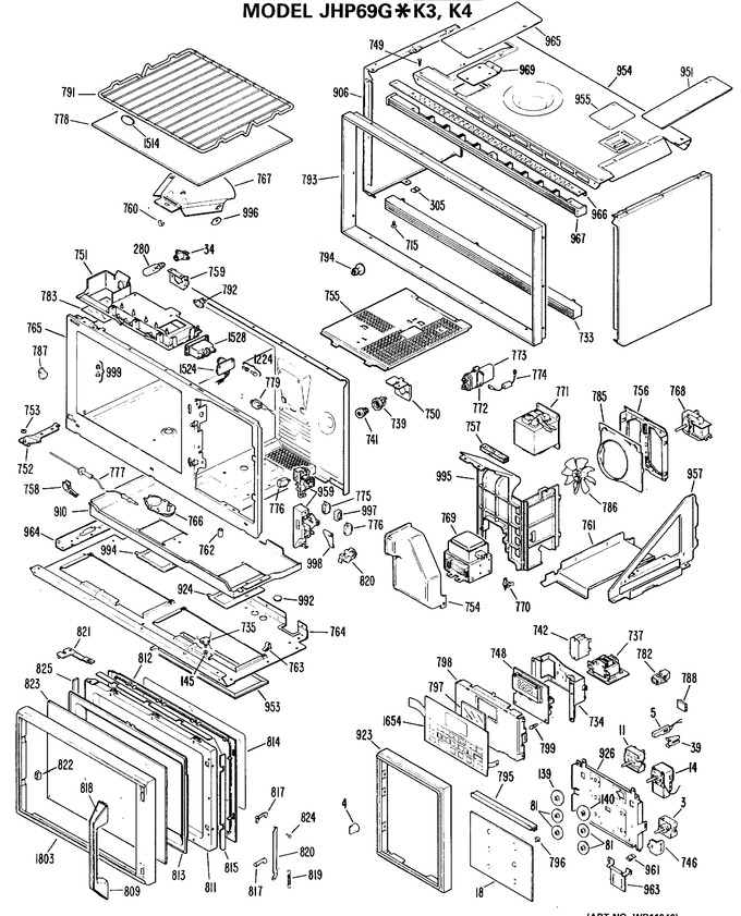 Diagram for JHP69G*K3