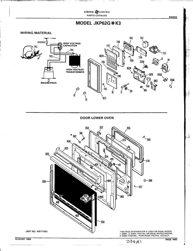 Diagram for JKP62G*K3