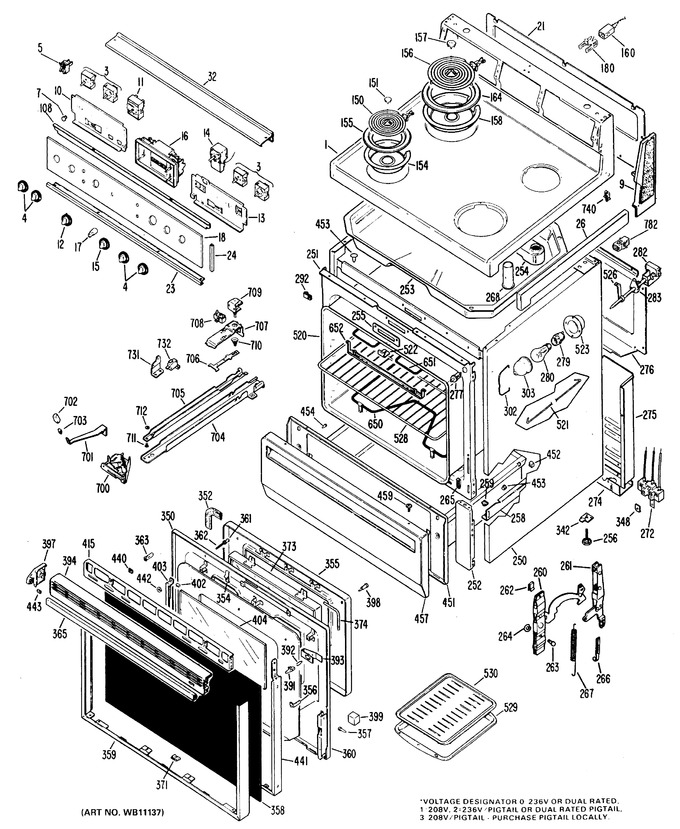 Diagram for JB400G*K1
