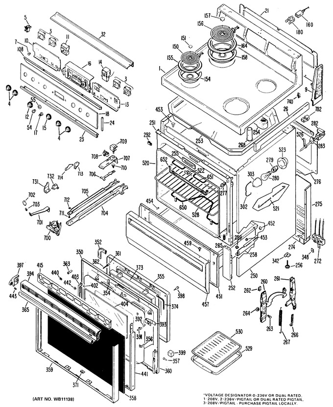 Diagram for JB450G*K2