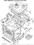 Diagram for 2 - Cooktop & Case Parts