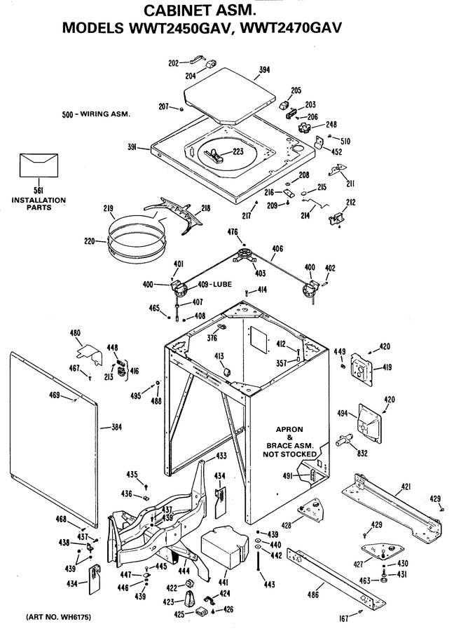 Diagram for WWT2450GAV