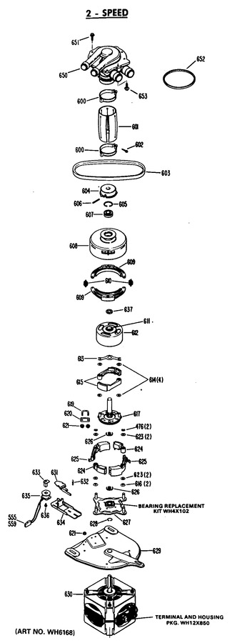 Diagram for WWT2450GAV