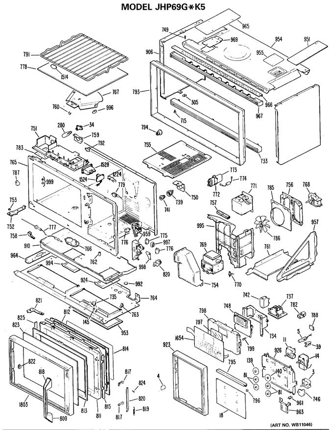 Diagram for JHP69G*K5