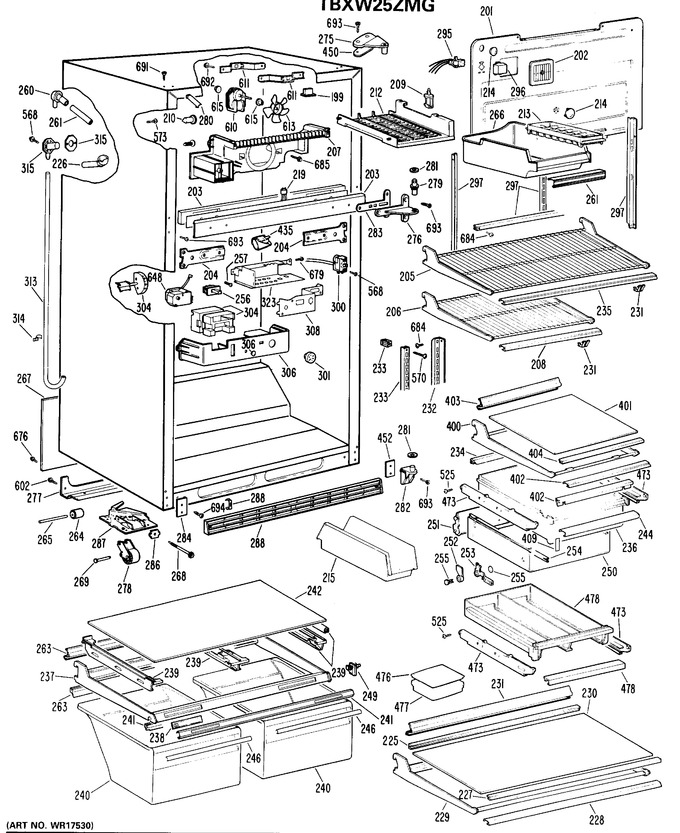 Diagram for TBXW25ZMGRWH
