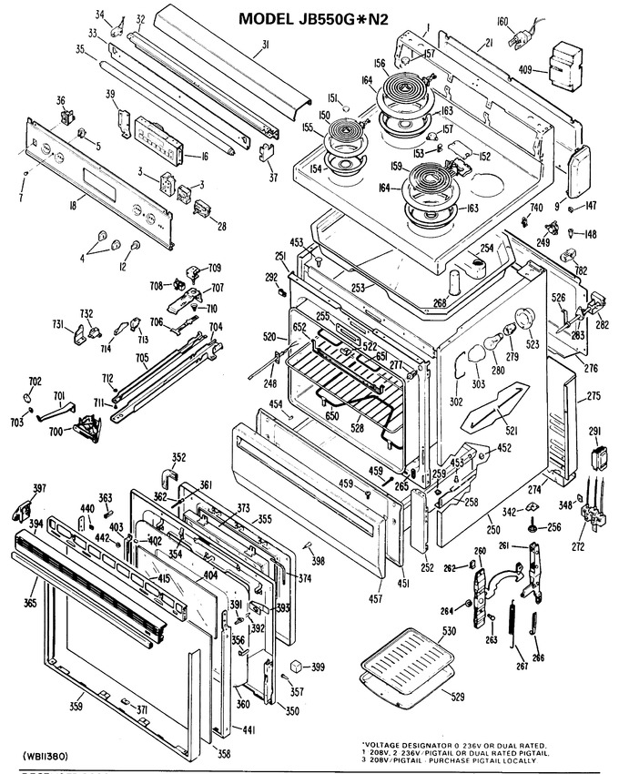 Diagram for JB550G*N2