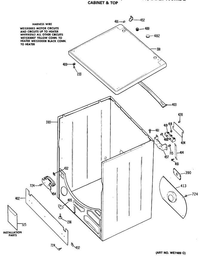 Diagram for DDE4000MDL