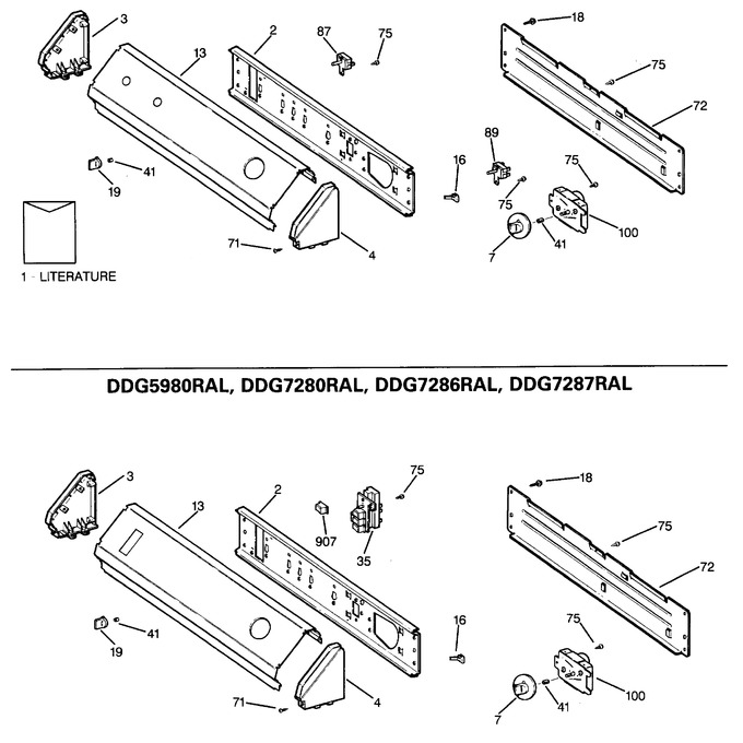 Diagram for DDG7186RAL