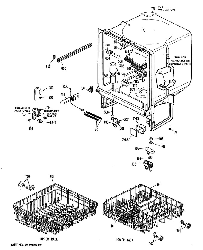 Diagram for GSD500T-64WA