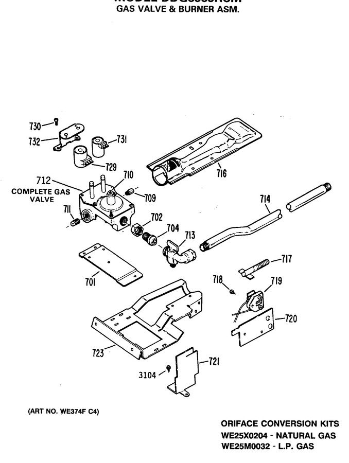 Diagram for DDG8589RCM