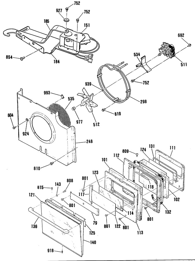 Diagram for ZEK736GP3BG