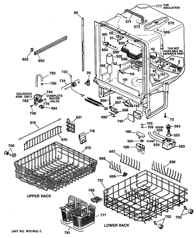 Diagram for GSD1910T55AA