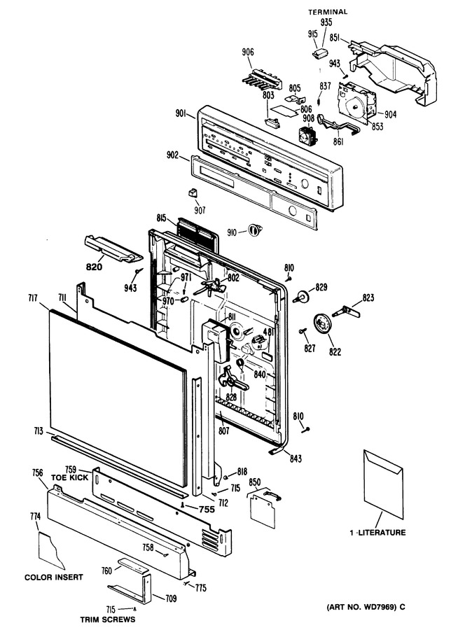 Diagram for GSD650T-55WB