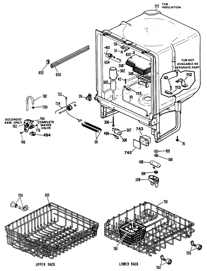 Diagram for GSD650T-55BA