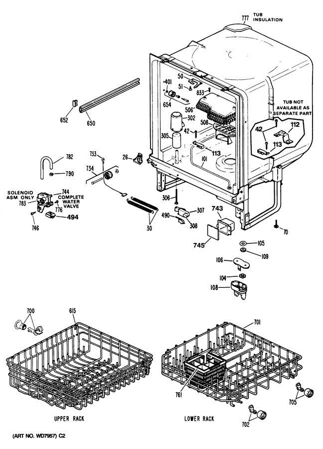 Diagram for GSD500T-55AW