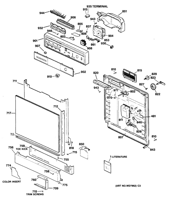 Diagram for GSD806T-55BA