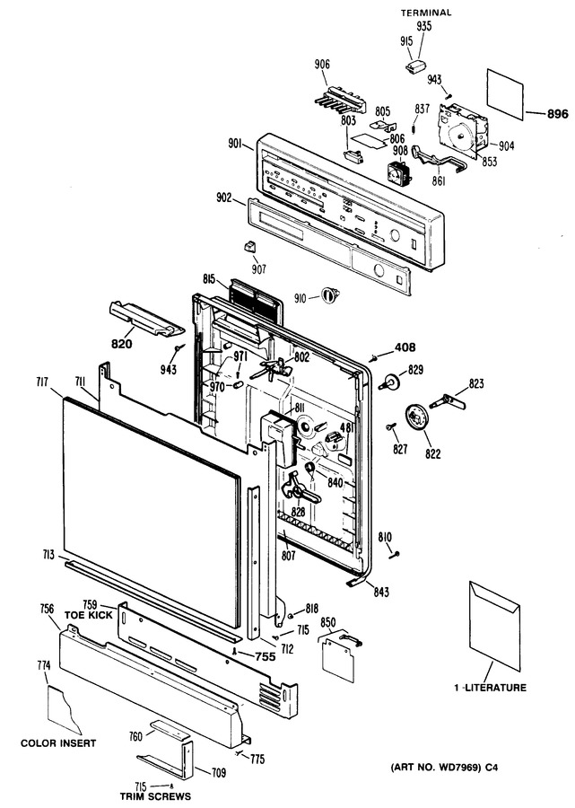 Diagram for GSD650T-60WB