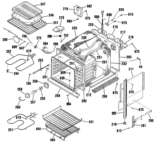 Diagram for JKP16GP4BG