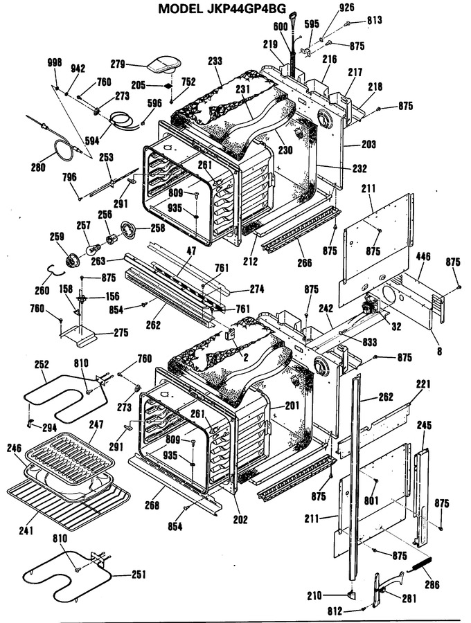 Diagram for JKP44GP4BG
