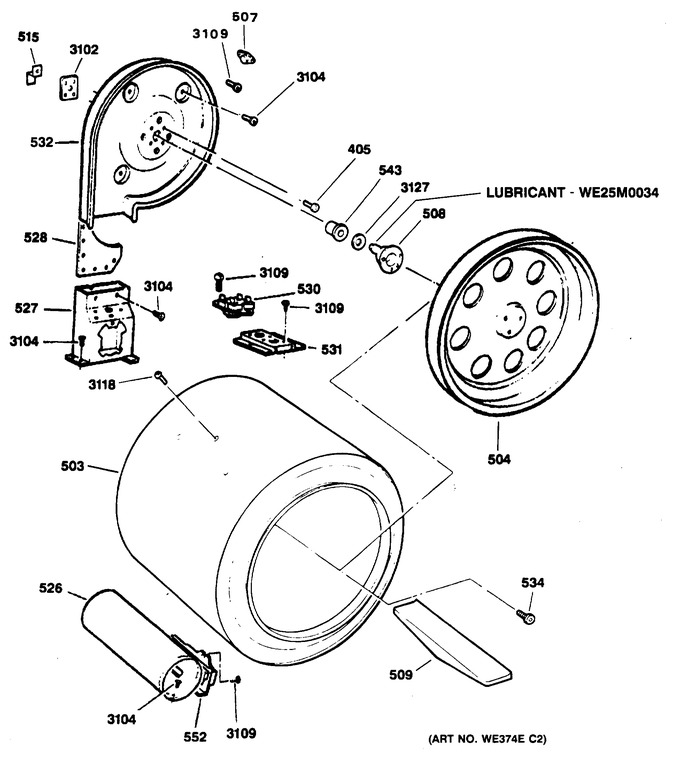 Diagram for DDC4500SGM