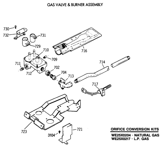 Diagram for DDC4500SGM